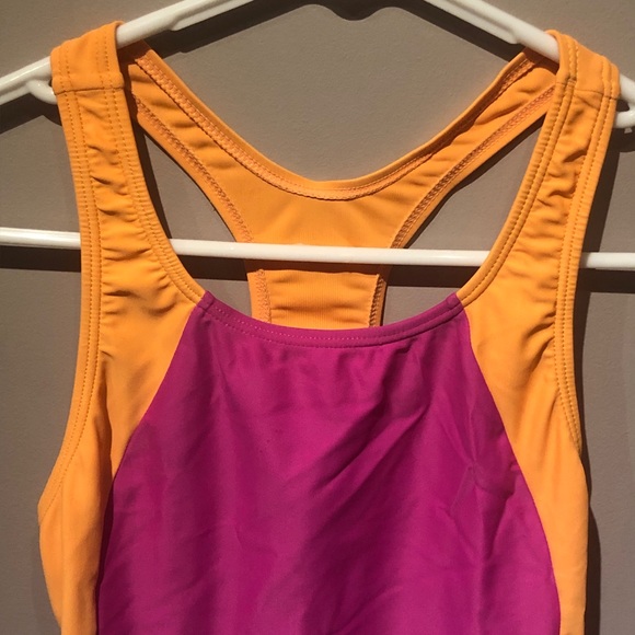 Speedo Girls Multi Color One Piece Swimsuit - Picture 2 of 5